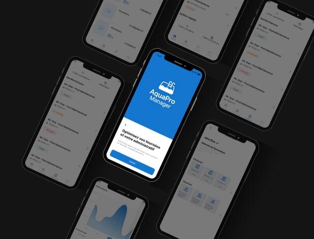 Projet AquaPro — PWA, Pisciniste, CRM